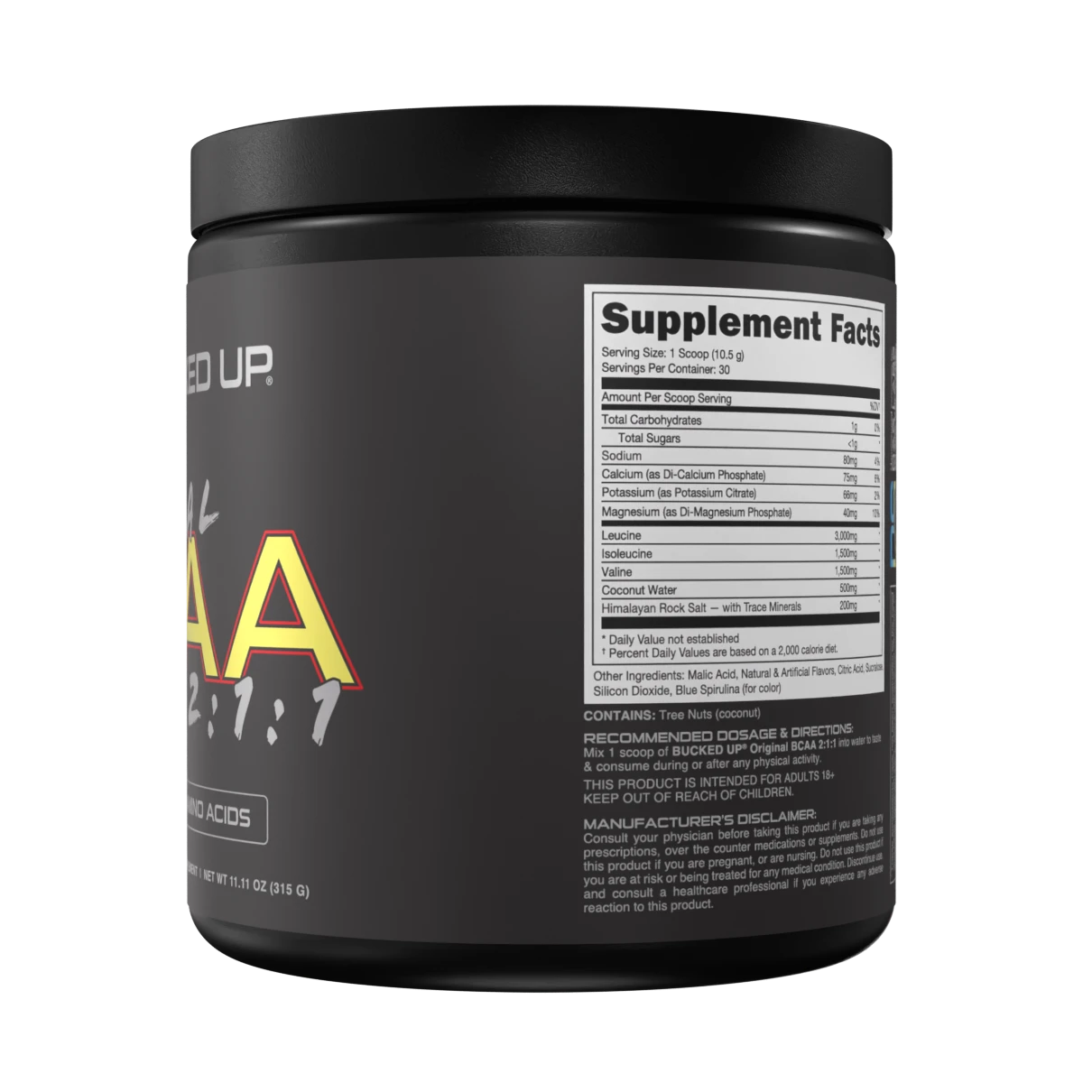 EU Original BCAA 211 Bucked Up UK